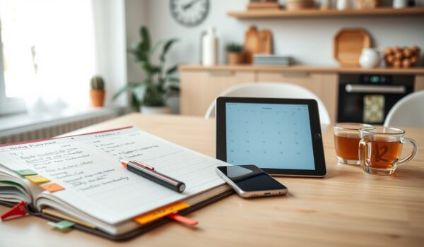 papierowy czy cyfrowy planner domowy