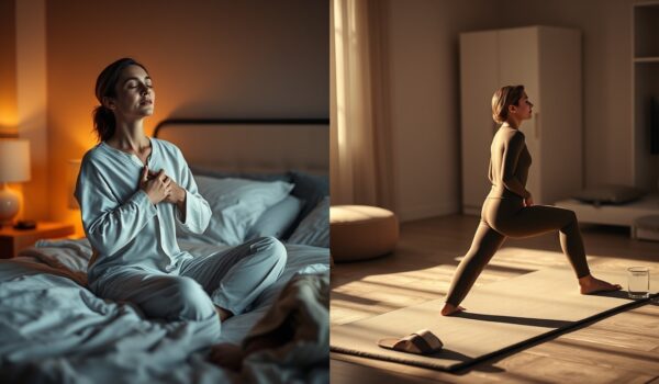 relaksacja oddechowa czy stretching przed snem