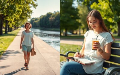 spacer czy journaling latem
