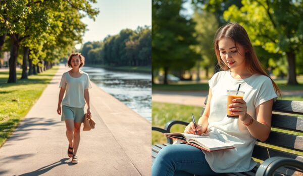 spacer czy journaling latem