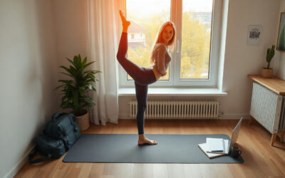 poranny stretching przed pracą