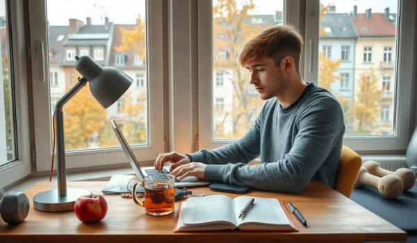 więcej energii do nauki jesienią