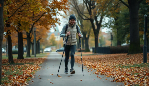 jak zacząć nordic walking jesienią